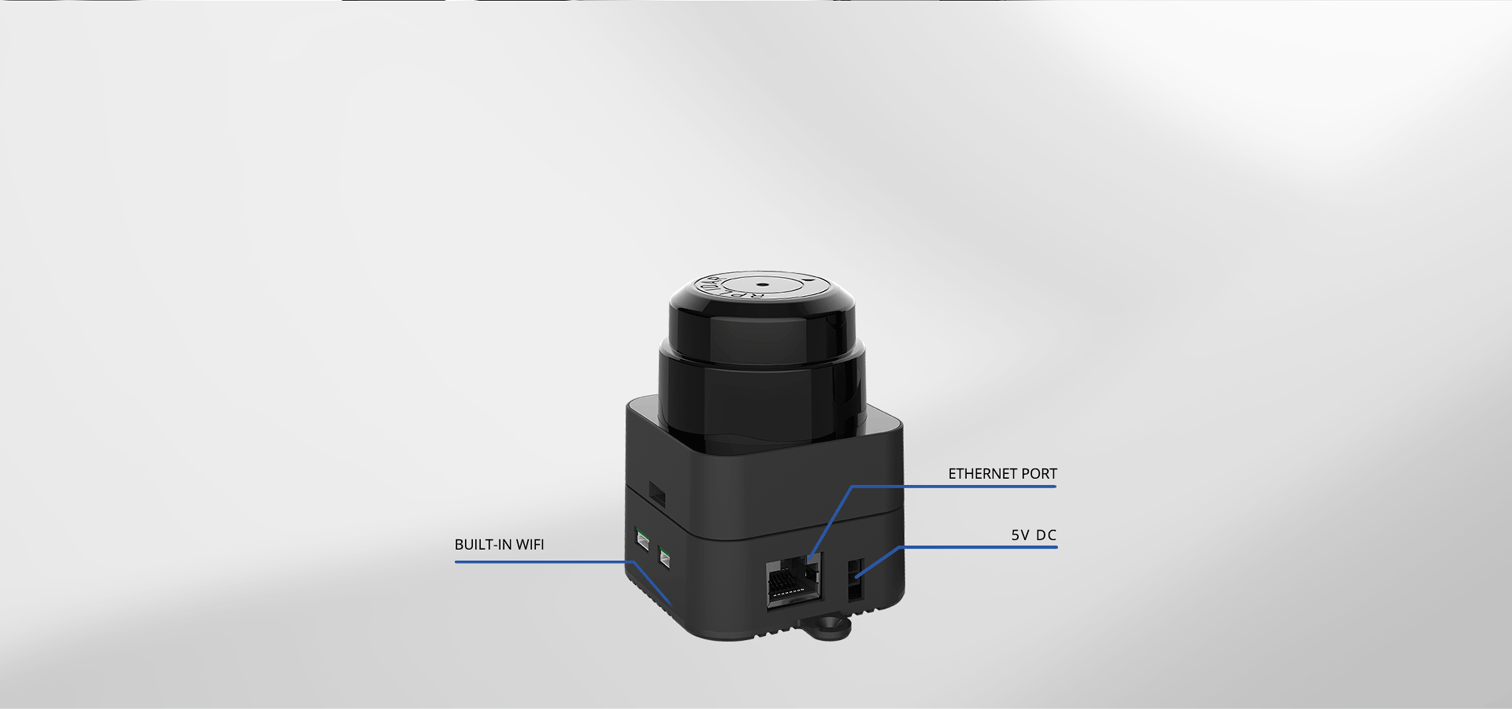 Built-in WIFI, Ethernet port, Easy communication